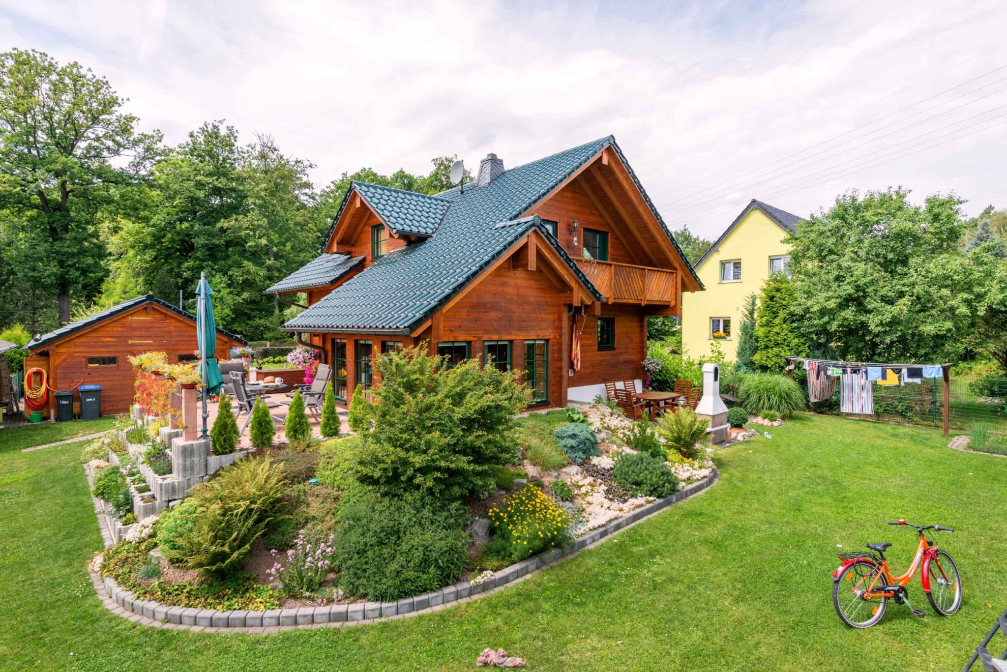 Blockhaus Sachsen Kurze Bauzeit, lange Freude am Material Fullwood